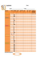 Stationenlernen Laufzettel Vorlage Feedback Unterrichtsmaterial Im Fach Fachubergreifendes