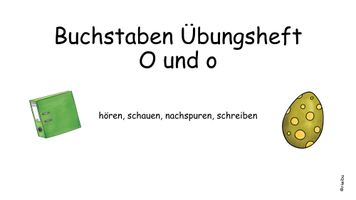 Buchstaben Übungsheft O und o Vorschau