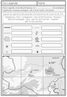 Die Legende - Arbeitsblatt (Einführung in die Kartographie Die Legende - Arbeitsblatt (Einführung in die Kartographie