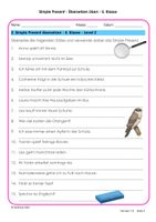 Simple Present Übungen mit Lösungen für die 5. Klasse - Übersetzen üben – Unterrichtsmaterial im