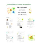 Chemie-Rätsel---Elemente---Säuren--Basen ...