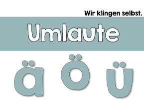 Merkplakate Selbstlaute, Mitlaute, Umlaute und Zwielaute ...