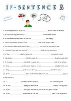 If Clauses / Conditional (If Sentences) Typ 3 - Übung – Unterrichtsmaterial im Fach Englisch