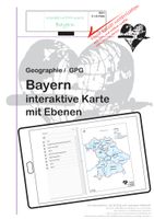 Bayern flüsse karte stumme Stumme Karte