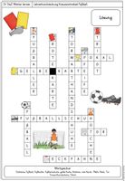 Kreuzworträtsel Fußball – Unterrichtsmaterial in den Fächern DaZ/DaF ...