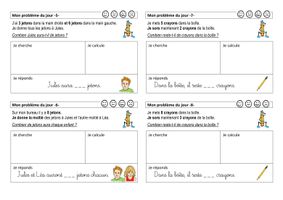 Problemes Du Jour Premiere Serie Cp Ressource Pedagogique Pour Ton Cours De Mathematiques Problemes Du Jour Premiere Serie Cp Ressource Pedagogique Pour Ton Cours De Mathematiques
