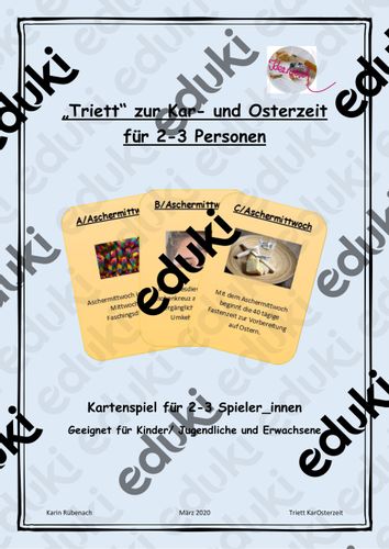Reli-Spiele für die Grundschule – Unterrichtsmaterial in den Fächern