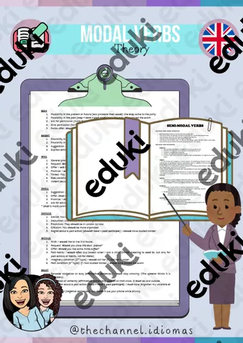 Verbes Modaux en Anglais Explication & Exemples Ressource