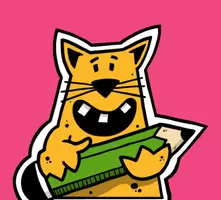 Pencil Cat