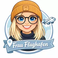 Frau Flughafen