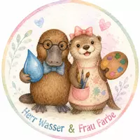 Herr Wasser & Frau Farbe
