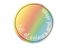 full of colours and ideas