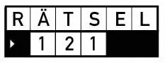 Rätsel 121