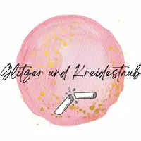 glitzerundkreidestaub