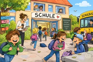 Lustige Schule