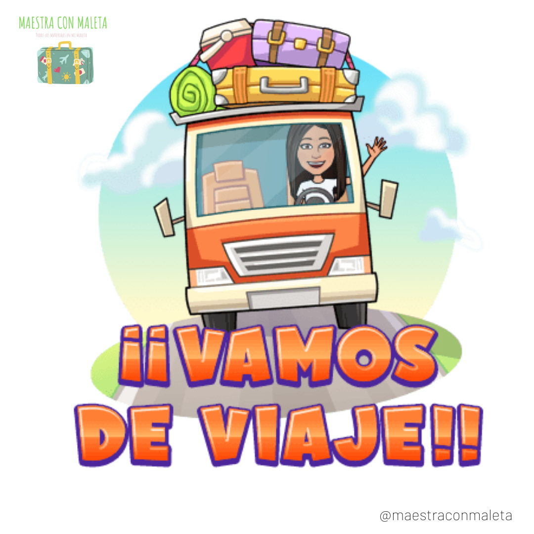 Maestra con maleta