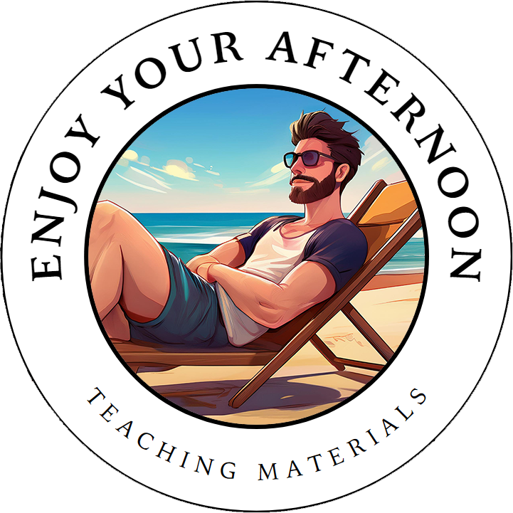 Enjoy your afternoon