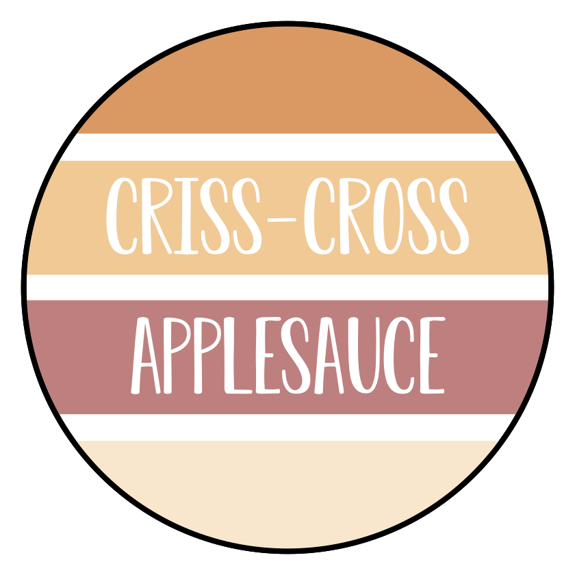 criss-cross applesauce