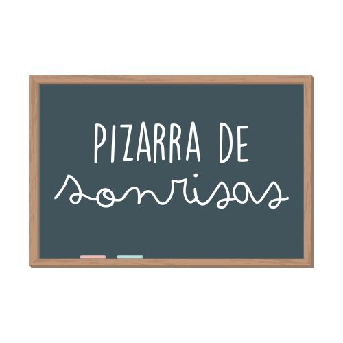 Pizarra de sonrisas