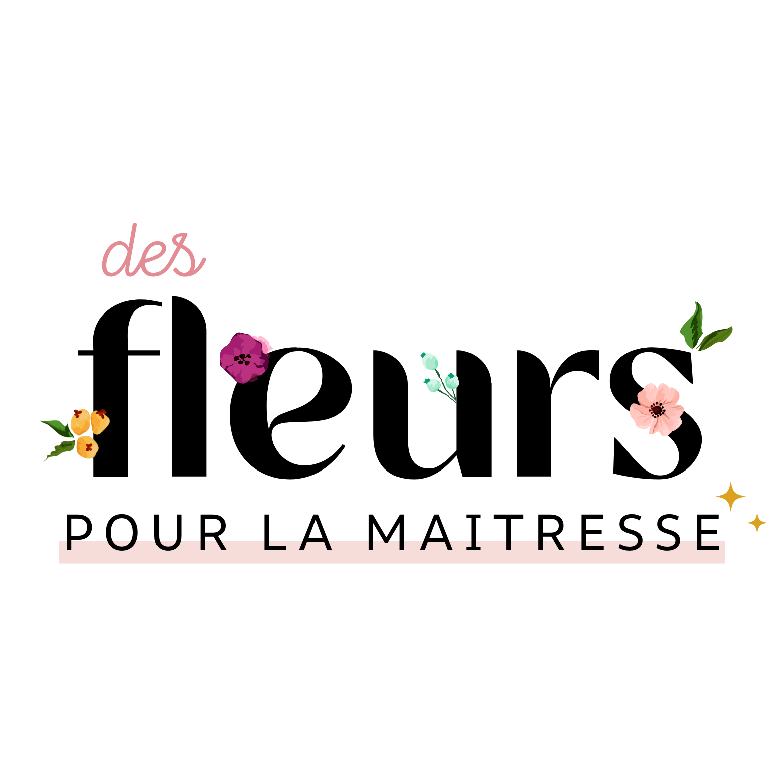 Des fleurs pour la maitresse