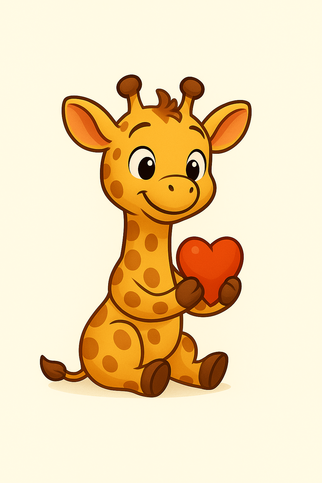 Klasse mit Giraffe 