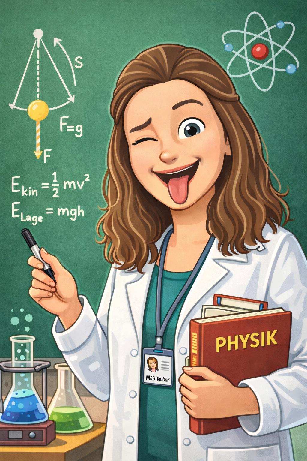 Mrs Teacher macht Physik