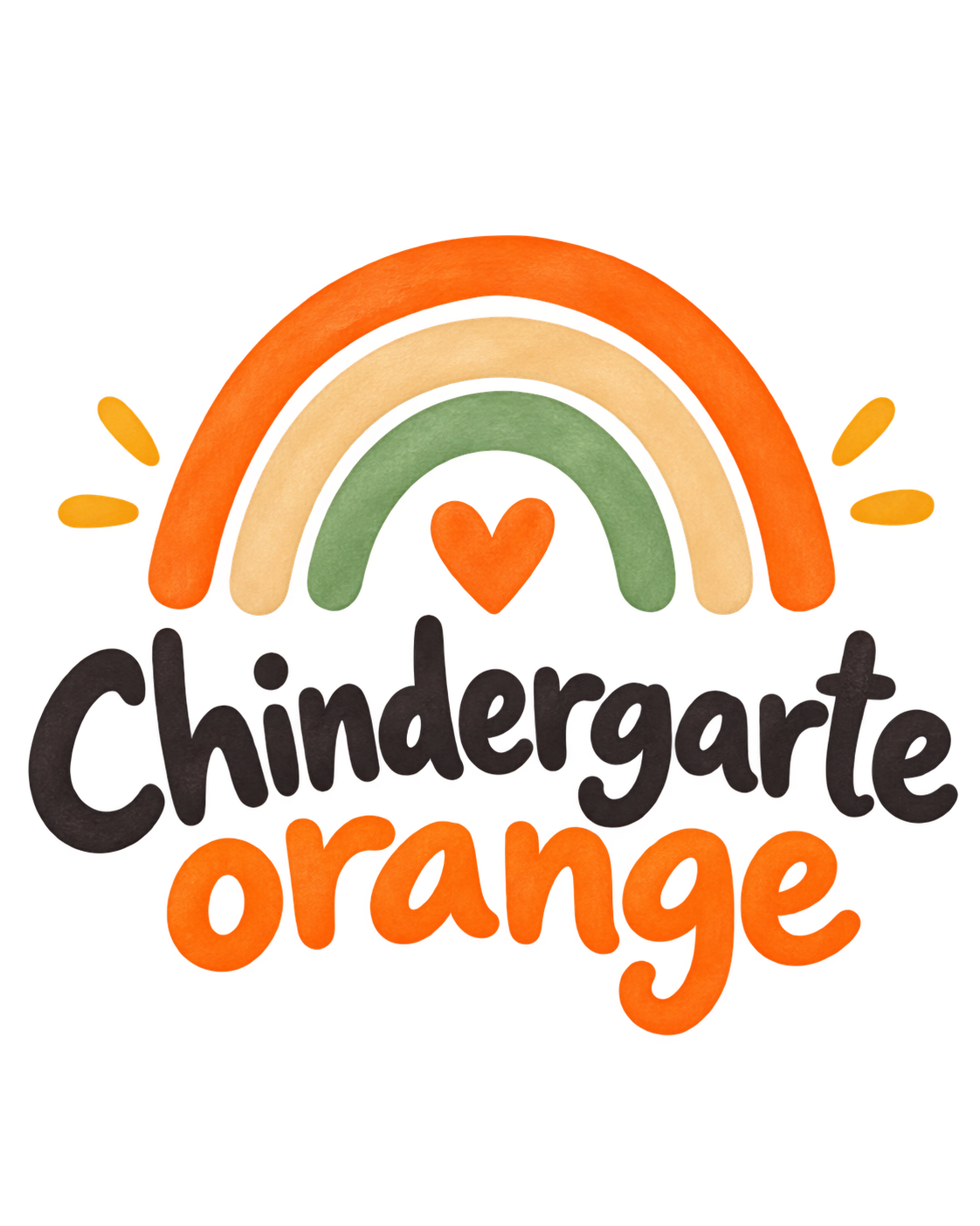 Chindergarte orange