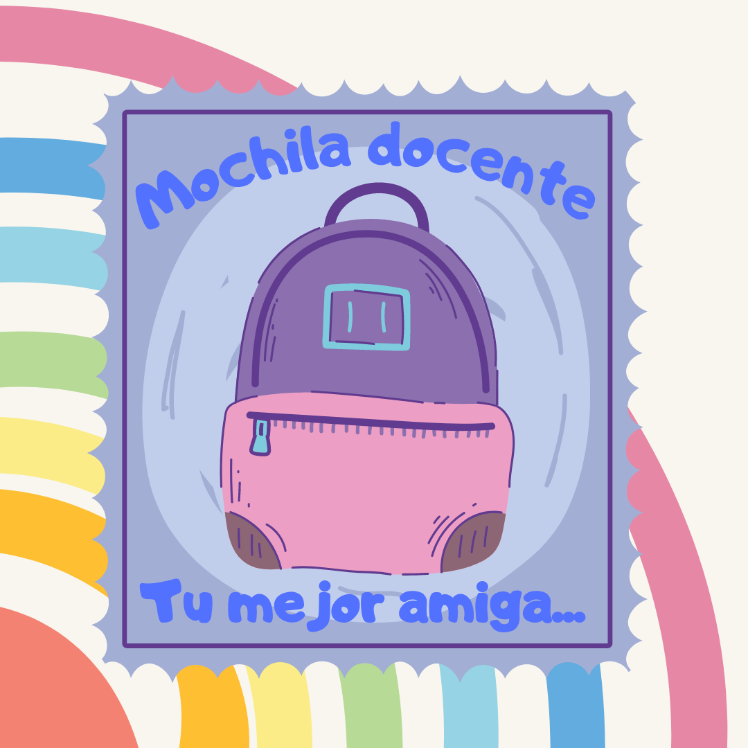 Mochila Docente Tu Mejor Amigo