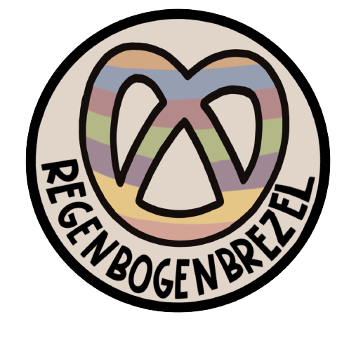Regenbogenbrezel